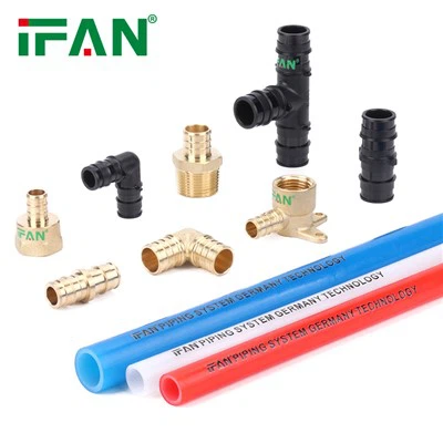 Misiņa izplešanās montāža PEX PIPE